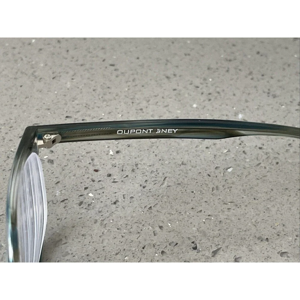 Dupont Sney eyeglasses full rim frames only blue D-62302 52-17-140 Green